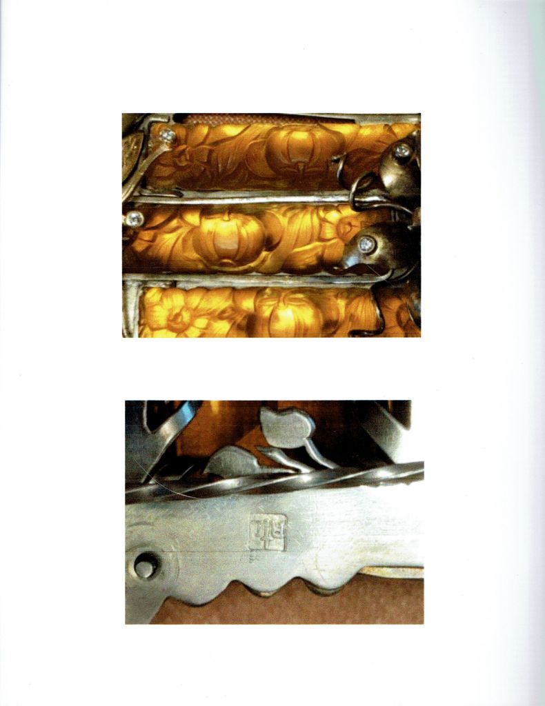 Amber Glass Inserts Detail
